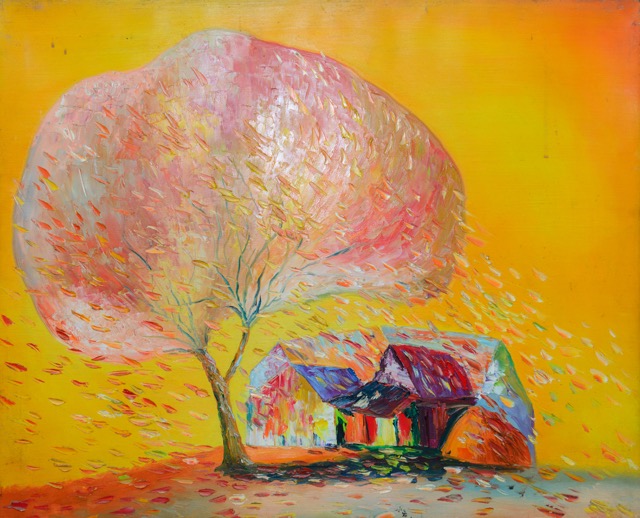 Tranh Sơn Dầu Nhà Tôi